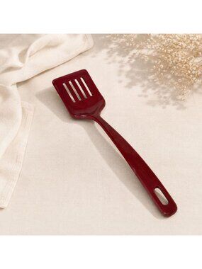 Ecko Red Slotted Spatula VTG Kitchen Turner Retro Farmhouse Cooking Utensil